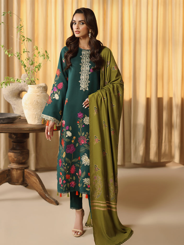 Rajbari | Nissa Embroidered Shawl |  Embroidered Shawl Series 11 by Rajbari - Designer Dress - Type: Ladies Clothes - Available at Libayah - 100% Original