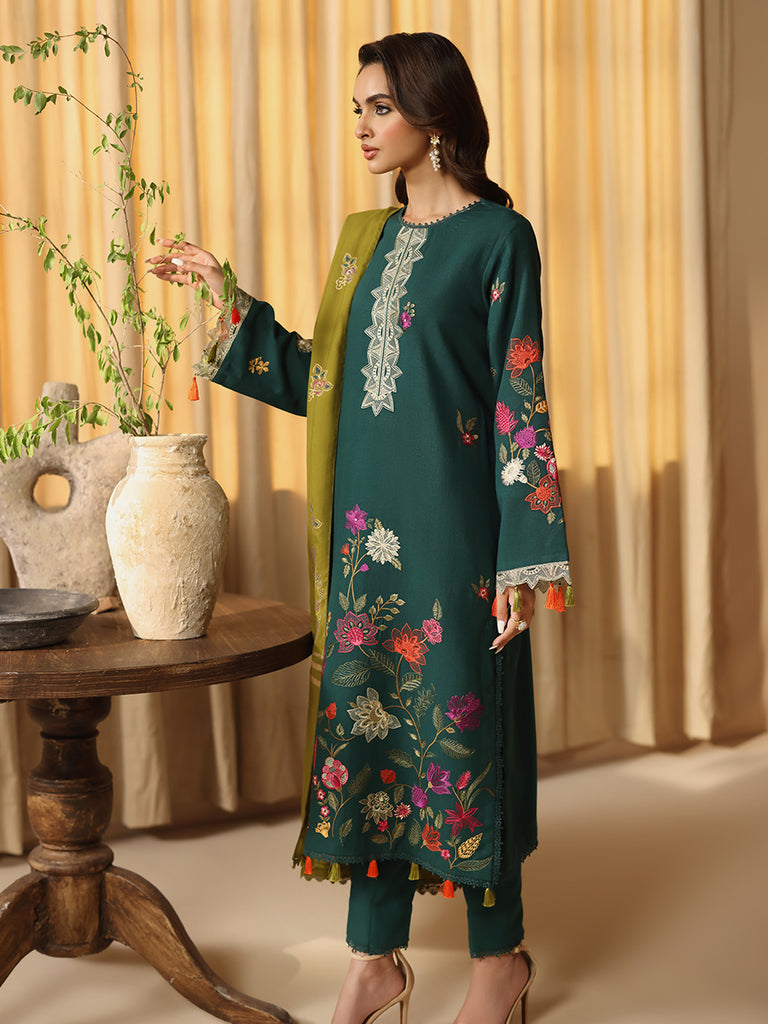 Rajbari | Nissa Embroidered Shawl |  Embroidered Shawl Series 11 by Rajbari - Designer Dress - Type: Ladies Clothes - Available at Libayah - 100% Original