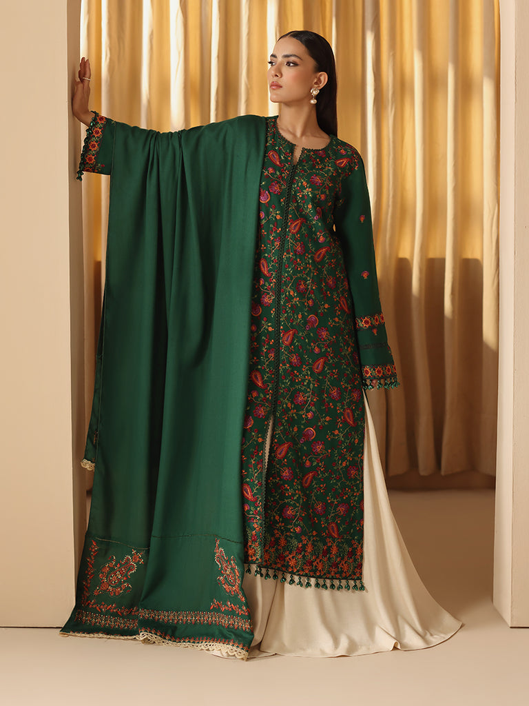 Rajbari | Nissa Embroidered Shawl |  Embroidered Shawl Series 03 by Rajbari - Designer Dress - Type: Ladies Clothes - Available at Libayah - 100% Original