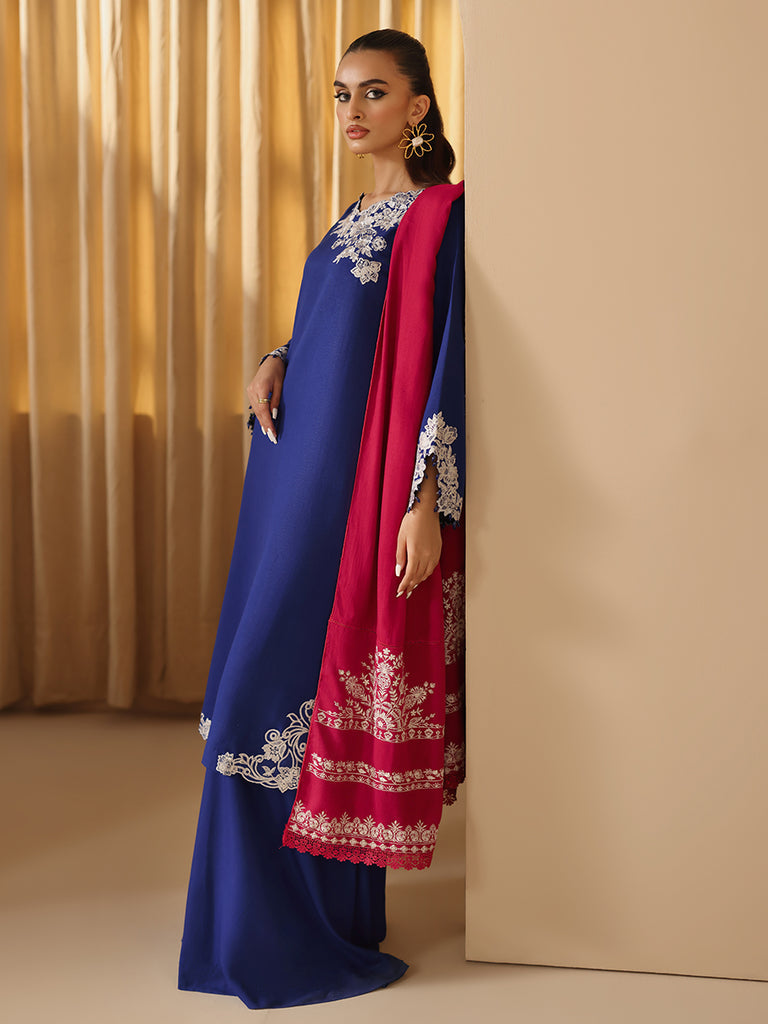 Rajbari | Nissa Embroidered Shawl | Embroidered Shawl Series 14 by Rajbari - Designer Dress - Type: Ladies Clothes - Available at Libayah - 100% Original