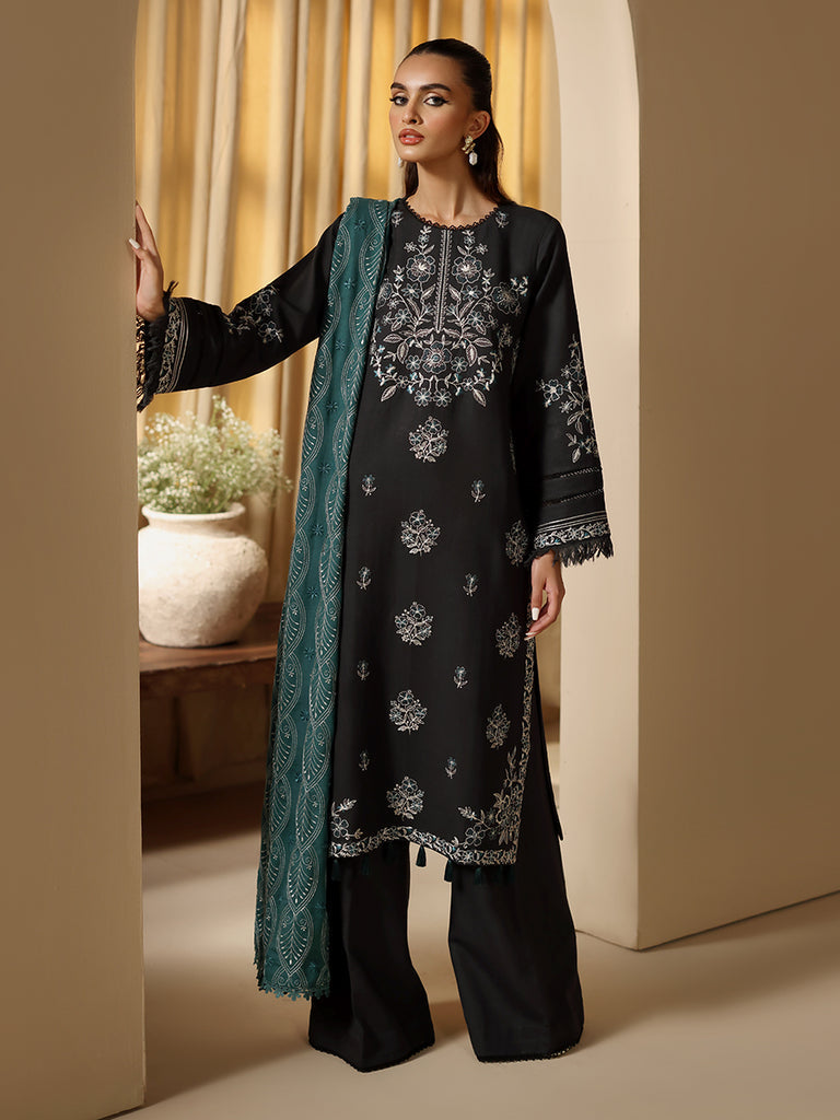 Rajbari | Nissa Embroidered Shawl | Embroidered Shawl Series 13 by Rajbari - Designer Dress - Type: Ladies Clothes - Available at Libayah - 100% Original