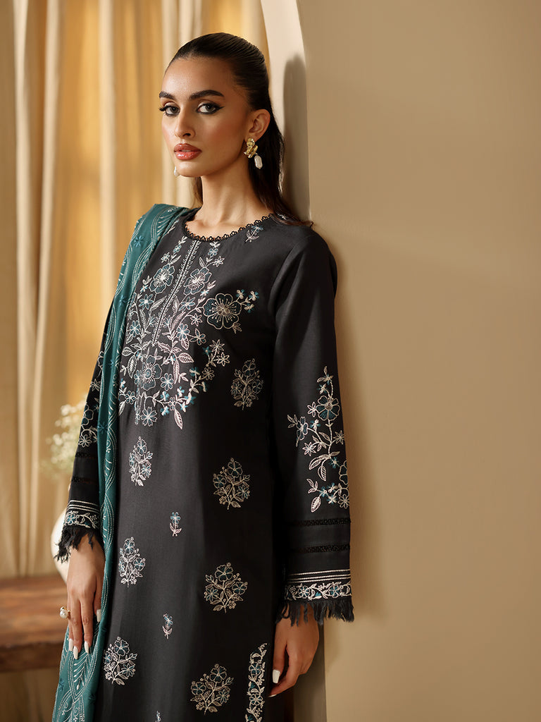 Rajbari | Nissa Embroidered Shawl | Embroidered Shawl Series 13 by Rajbari - Designer Dress - Type: Ladies Clothes - Available at Libayah - 100% Original