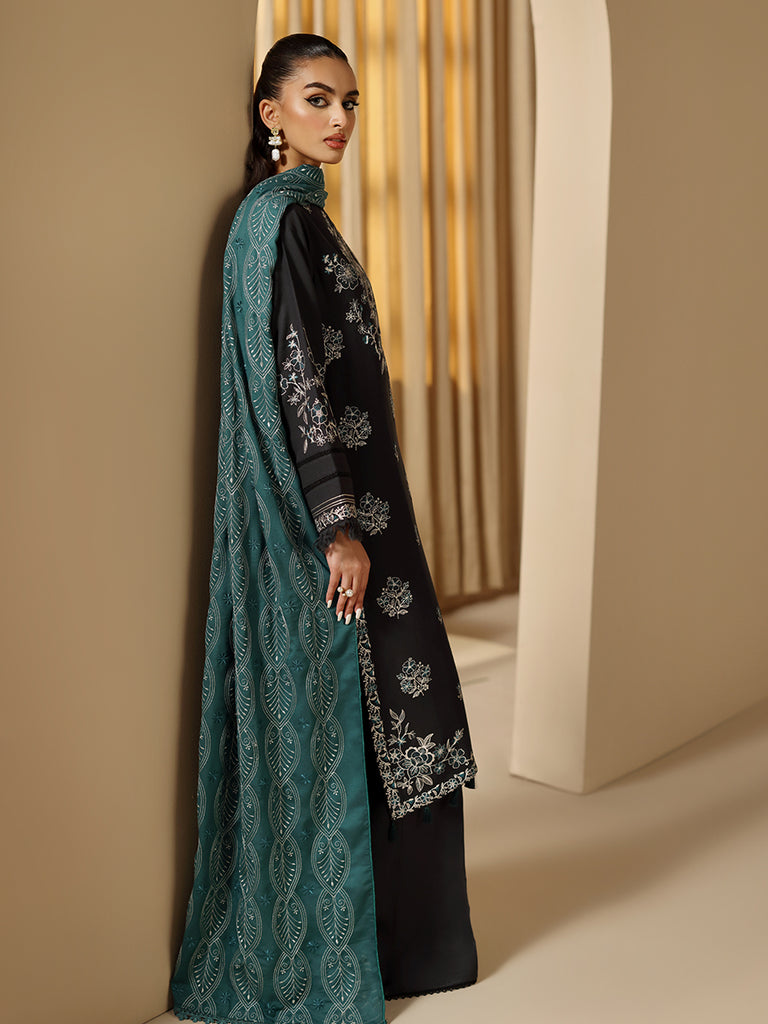 Rajbari | Nissa Embroidered Shawl | Embroidered Shawl Series 13 by Rajbari - Designer Dress - Type: Ladies Clothes - Available at Libayah - 100% Original