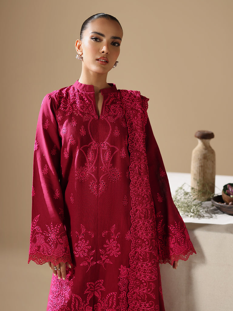Rajbari | Nissa Embroidered Shawl |  Embroidered Shawl Series 02 by Rajbari - Designer Dress - Type: Ladies Clothes - Available at Libayah - 100% Original