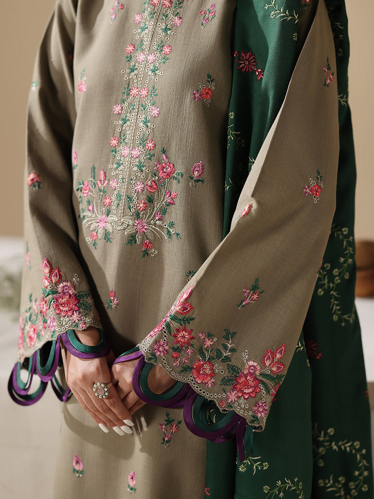 Rajbari | Nissa Embroidered Shawl |  Embroidered Shawl Series 05 by Rajbari - Designer Dress - Type: Ladies Clothes - Available at Libayah - 100% Original