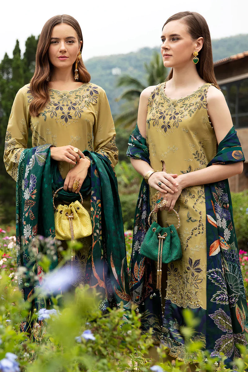 Ramsha | Andaz Collection | OLIVE GREEN by Ramsha - Designer Dress - Type: Ladies Clothes - Available at Libayah - 100% Original