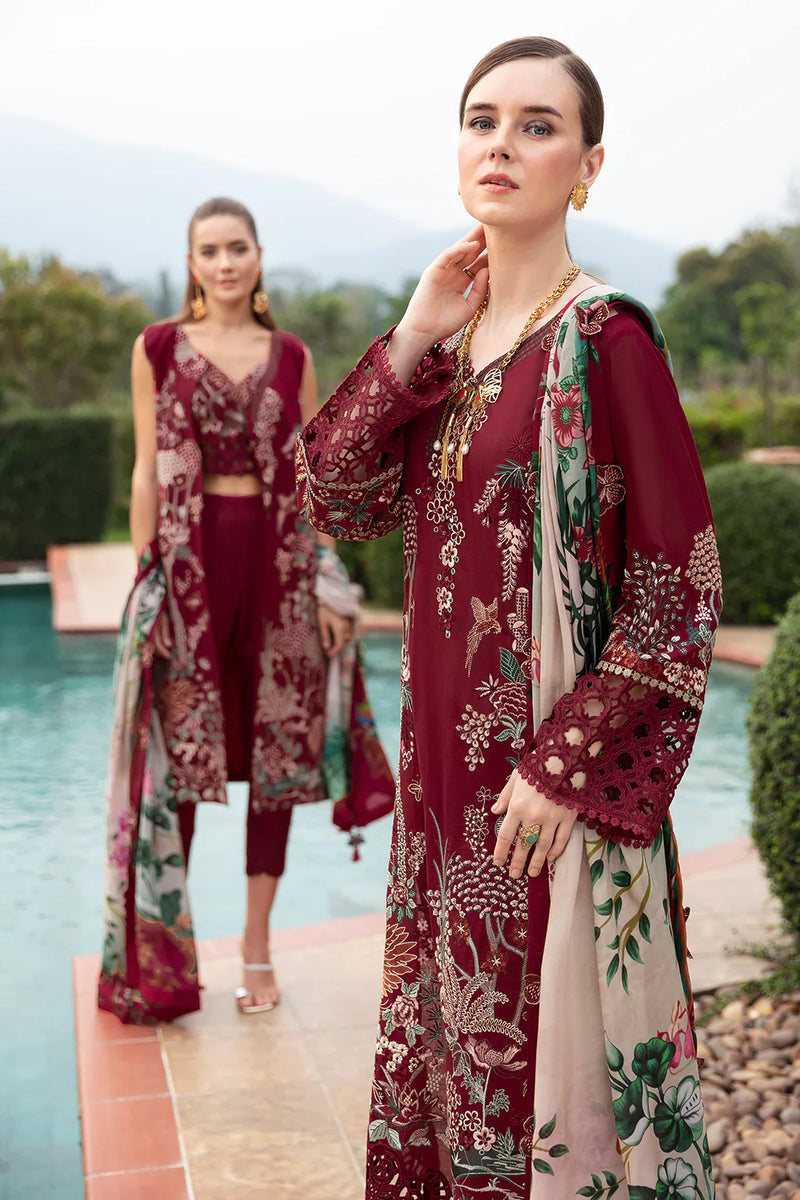 Ramsha | Andaz Collection | CRIMSON GLOW by Ramsha - Designer Dress - Type: Ladies Clothes - Available at Libayah - 100% Original