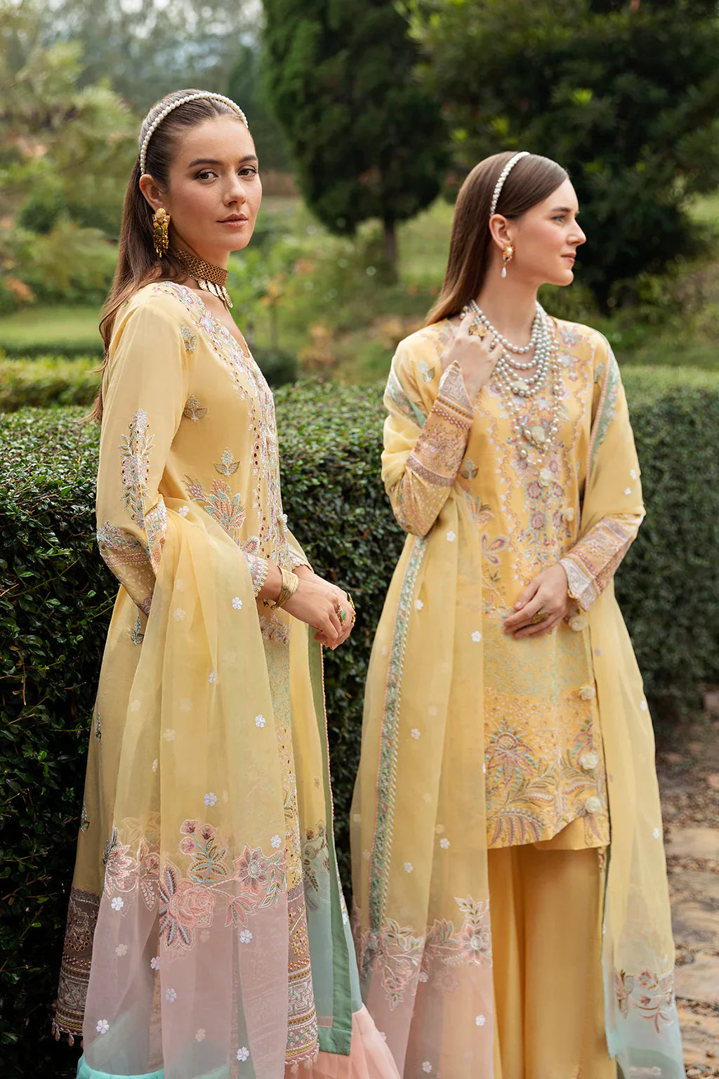 Ramsha | Andaz Collection | MELLOW YELLOW by Ramsha - Designer Dress - Type: Ladies Clothes - Available at Libayah - 100% Original