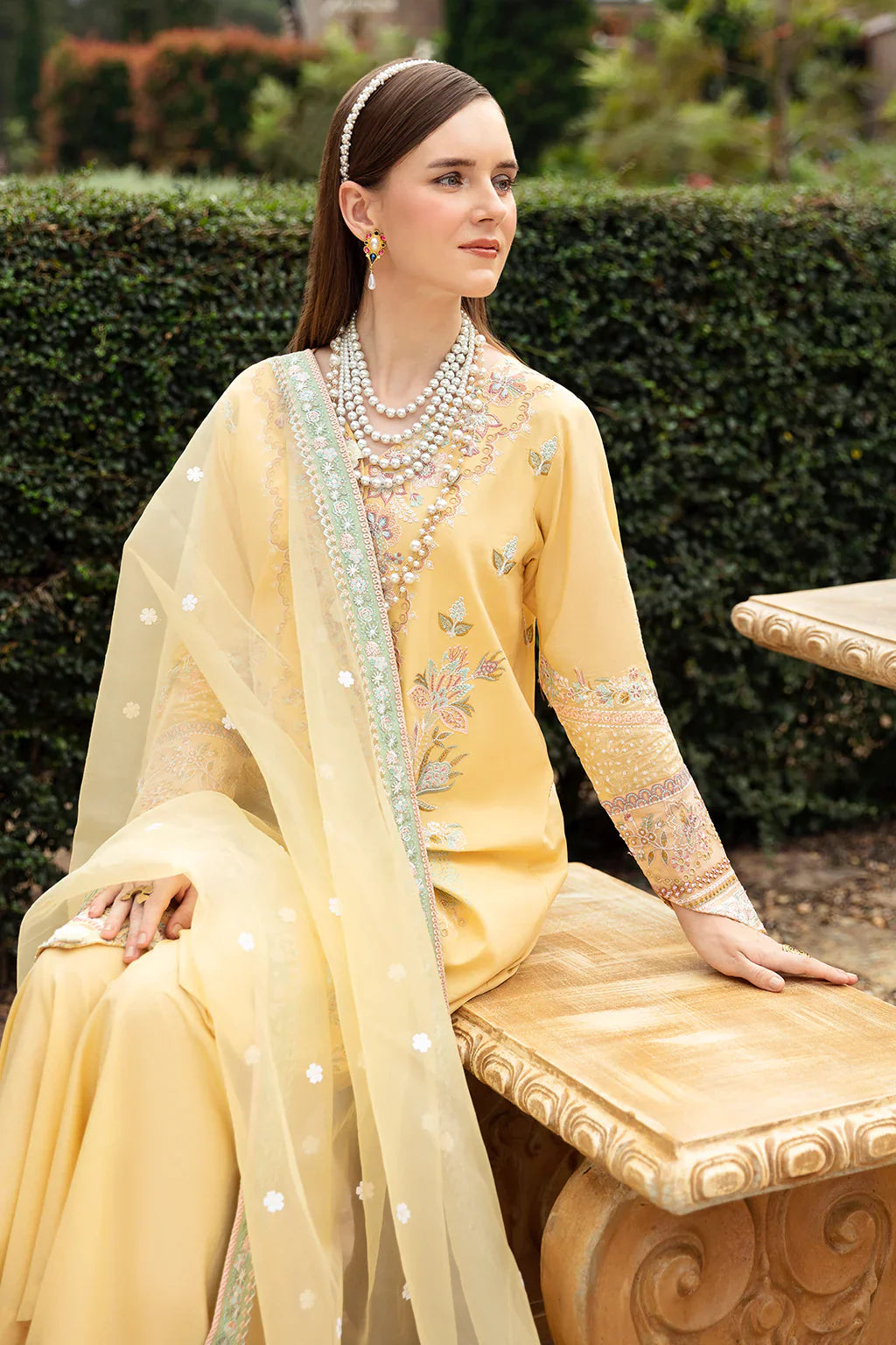 Ramsha | Andaz Collection | MELLOW YELLOW by Ramsha - Designer Dress - Type: Ladies Clothes - Available at Libayah - 100% Original