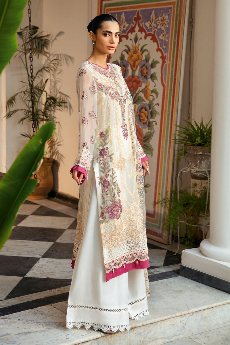 Ramsha | Dastak Luxury Chiffon Collection |  Q-107 by Ramsha - Designer Dress - Type: Ladies Clothes - Available at Libayah - 100% Original