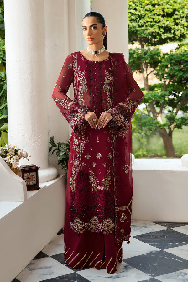 Ramsha | Dastak Luxury Chiffon Collection |  Q-103 by Ramsha - Designer Dress - Type: Ladies Clothes - Available at Libayah - 100% Original