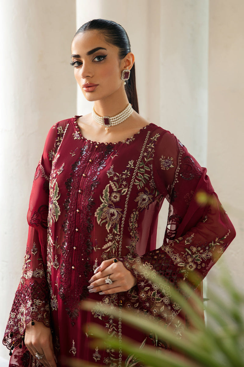 Ramsha | Dastak Luxury Chiffon Collection |  Q-103 by Ramsha - Designer Dress - Type: Ladies Clothes - Available at Libayah - 100% Original