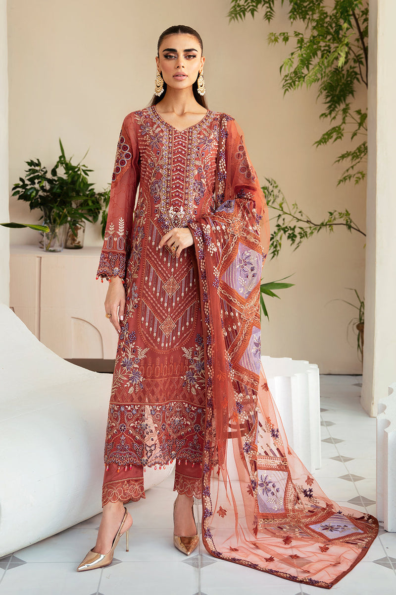 Ramsha | Dastoor Chiffon | P-109 by Ramsha - Designer Dress - Type: Ladies Clothes - Available at Libayah - 100% Original