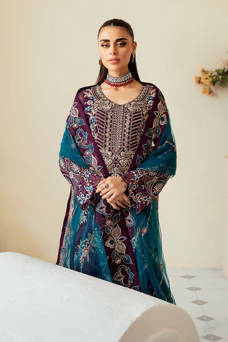 Ramsha | Dastoor Chiffon | P-102 by Ramsha - Designer Dress - Type: Ladies Clothes - Available at Libayah - 100% Original