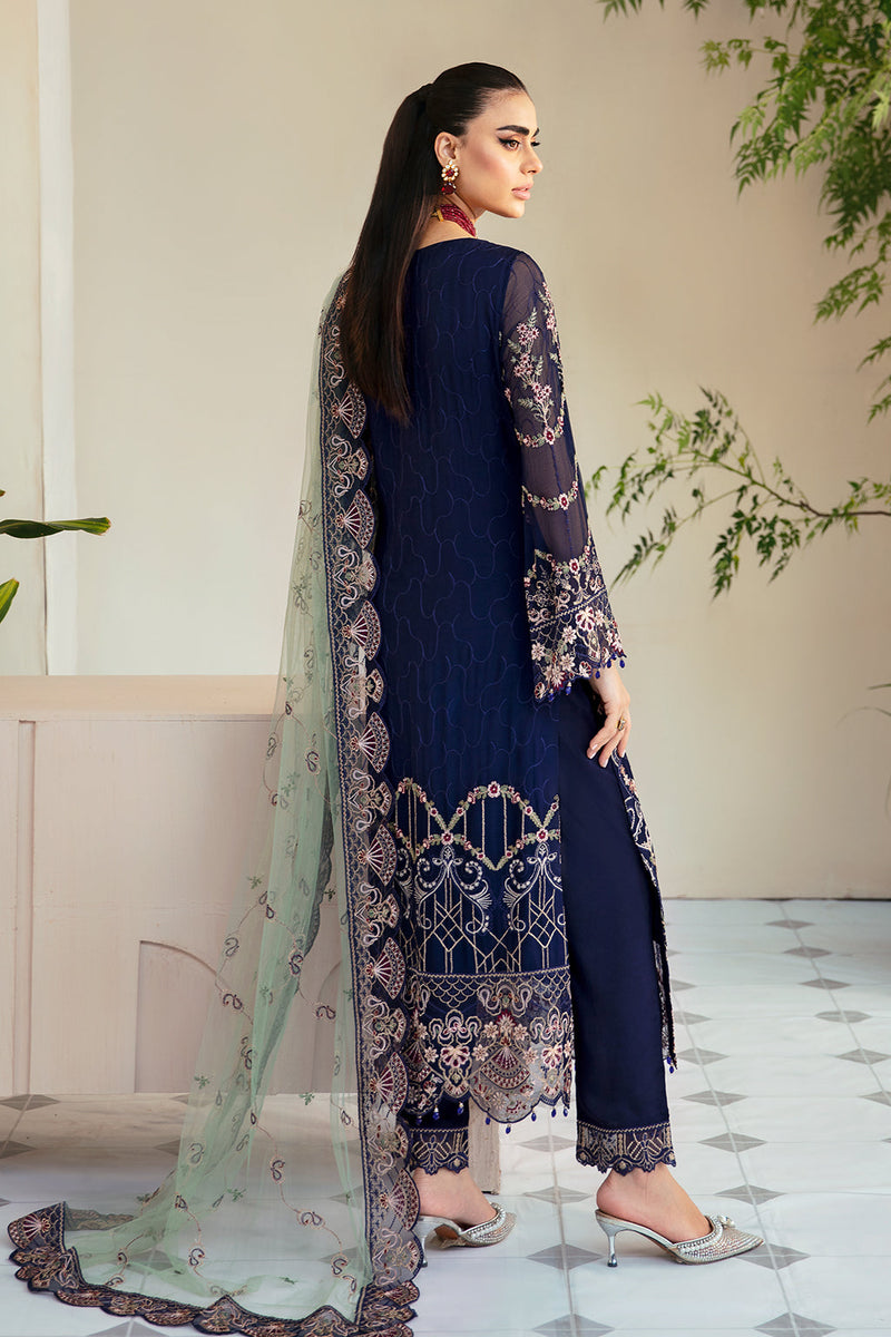 Ramsha | Dastoor Chiffon | P-110 by Ramsha - Designer Dress - Type: Ladies Clothes - Available at Libayah - 100% Original