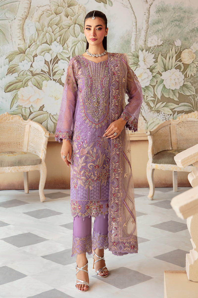 Ramsha | Minhal Organza Collection |  M-1207 by Ramsha - Designer Dress - Type: Ladies Clothes - Available at Libayah - 100% Original