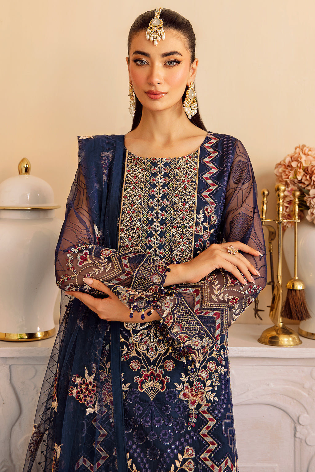 Ramsha | Minhal Organza Collection |  M-1209 by Ramsha - Designer Dress - Type: Ladies Clothes - Available at Libayah - 100% Original