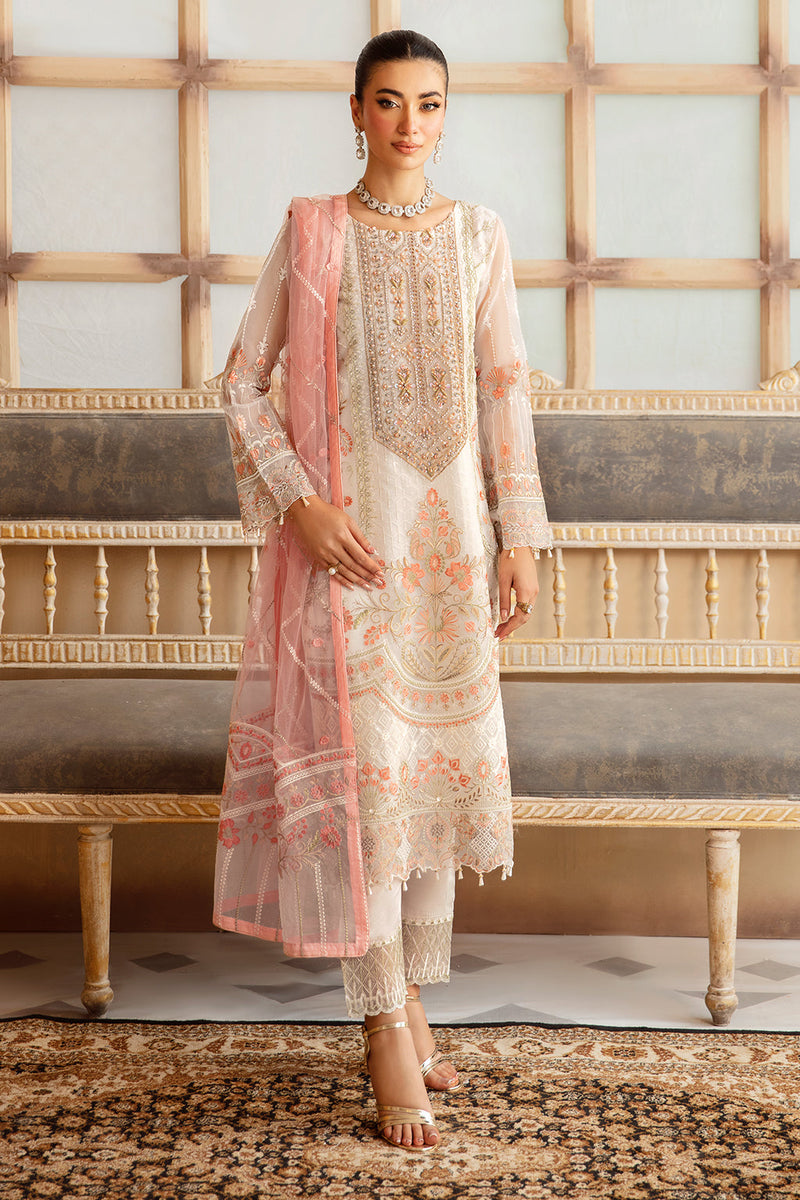 Ramsha | Minhal Organza Collection |   M-1203 by Ramsha - Designer Dress - Type: Ladies Clothes - Available at Libayah - 100% Original