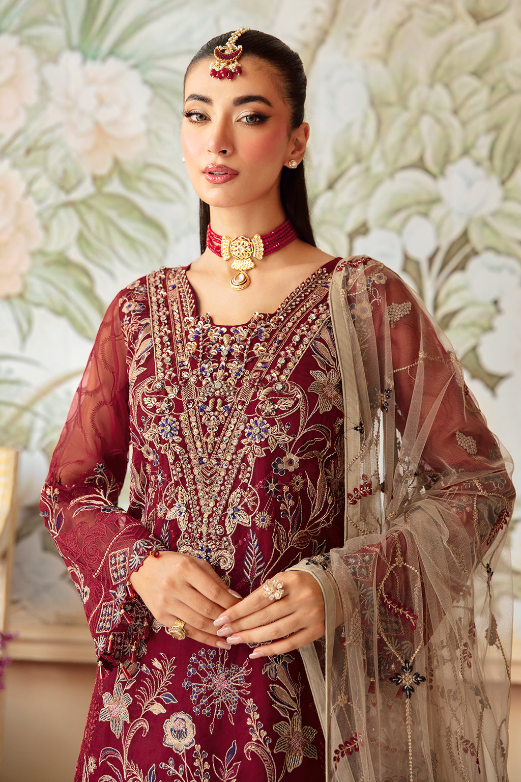 Ramsha | Minhal Organza Collection |  M-1201 by Ramsha - Designer Dress - Type: Ladies Clothes - Available at Libayah - 100% Original