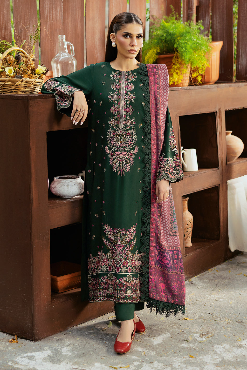 Ramsha | Reet Karandi Collection |  R-1108 by Ramsha - Designer Dress - Type: Ladies Clothes - Available at Libayah - 100% Original