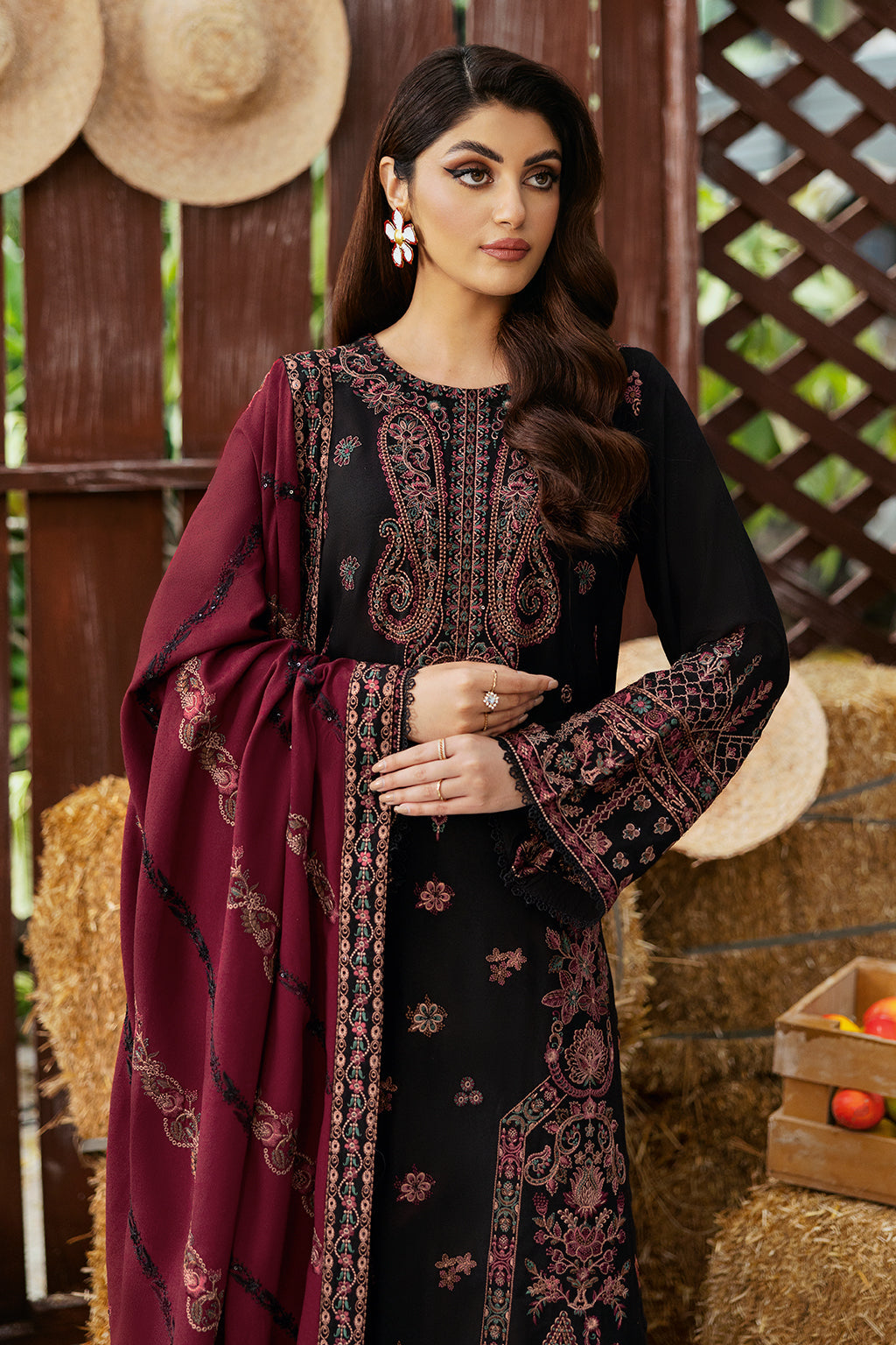 Ramsha | Reet Karandi Collection |  R-1104 by Ramsha - Designer Dress - Type: Ladies Clothes - Available at Libayah - 100% Original