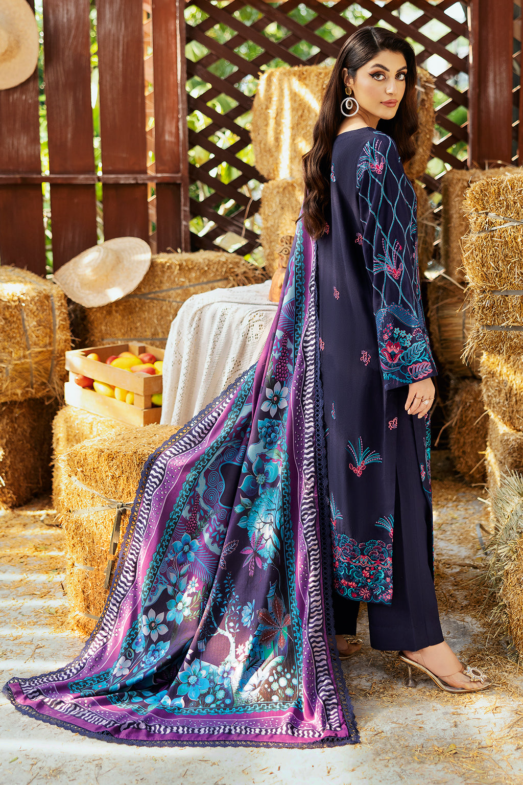 Ramsha | Reet Karandi Collection |  R-1110 by Ramsha - Designer Dress - Type: Ladies Clothes - Available at Libayah - 100% Original