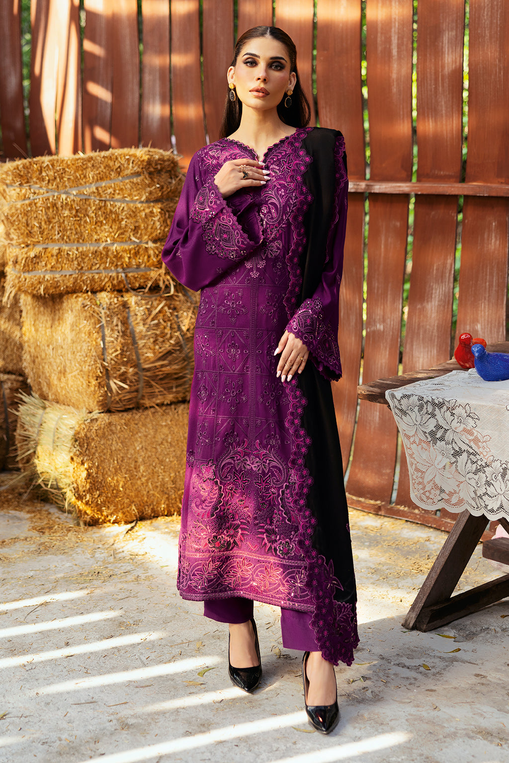 Ramsha | Reet Karandi Collection |  R-1106 by Ramsha - Designer Dress - Type: Ladies Clothes - Available at Libayah - 100% Original