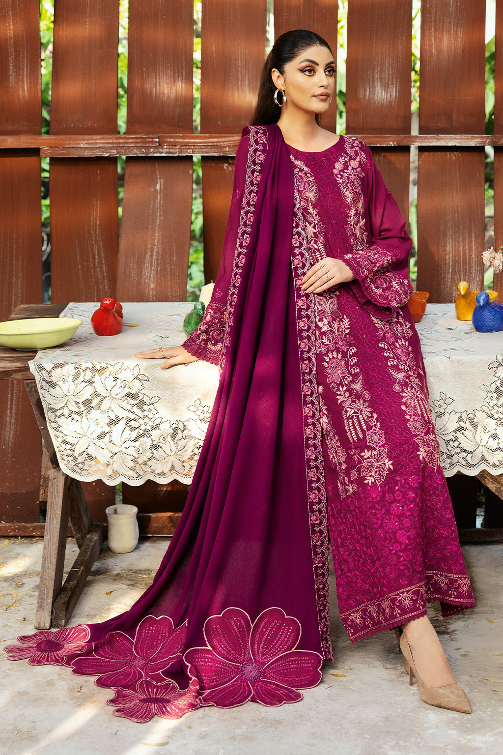 Ramsha | Reet Karandi Collection |  R-1102 by Ramsha - Designer Dress - Type: Ladies Clothes - Available at Libayah - 100% Original