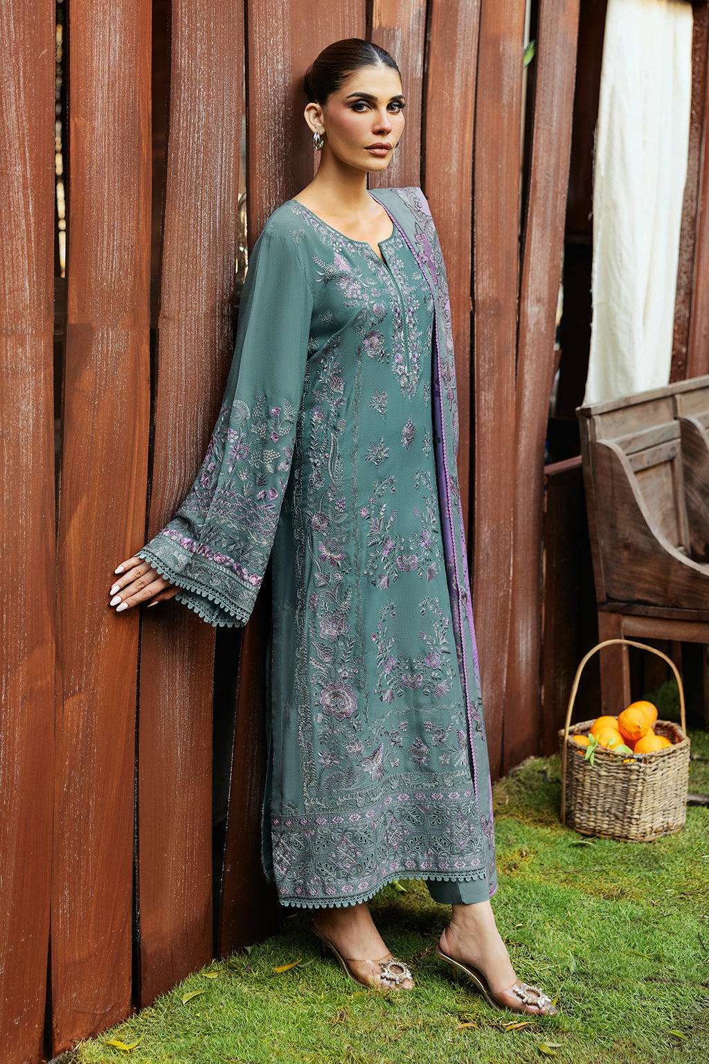Ramsha | Reet Karandi Collection |  R-1107 by Ramsha - Designer Dress - Type: Ladies Clothes - Available at Libayah - 100% Original