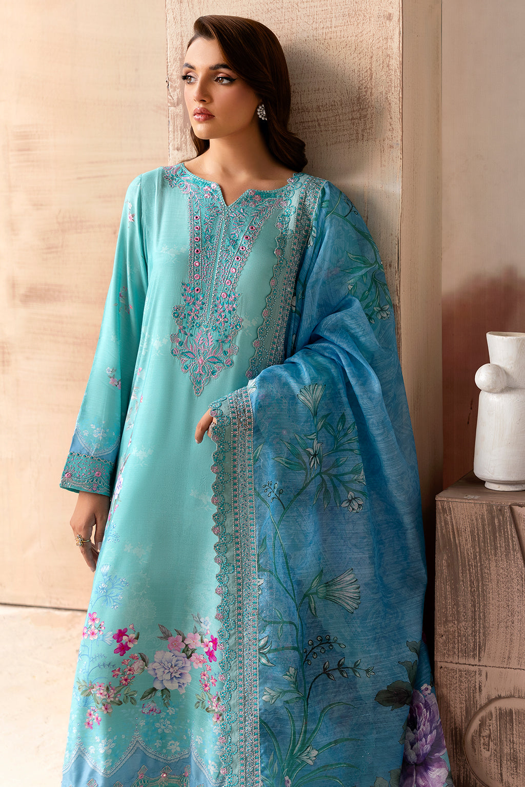 Ramsha | Riwaj Viscose | J-507 by Ramsha - Designer Dress - Type: Ladies Clothes - Available at Libayah - 100% Original