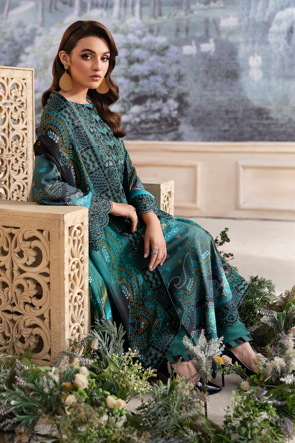 Ramsha | Riwaj Viscose |J-504 by Ramsha - Designer Dress - Type: Ladies Clothes - Available at Libayah - 100% Original