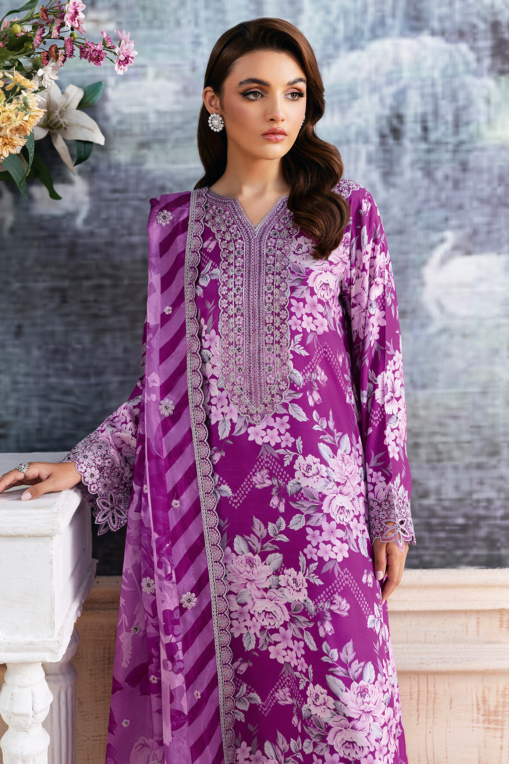 Ramsha | Riwaj Viscose | J-508 by Ramsha - Designer Dress - Type: Ladies Clothes - Available at Libayah - 100% Original