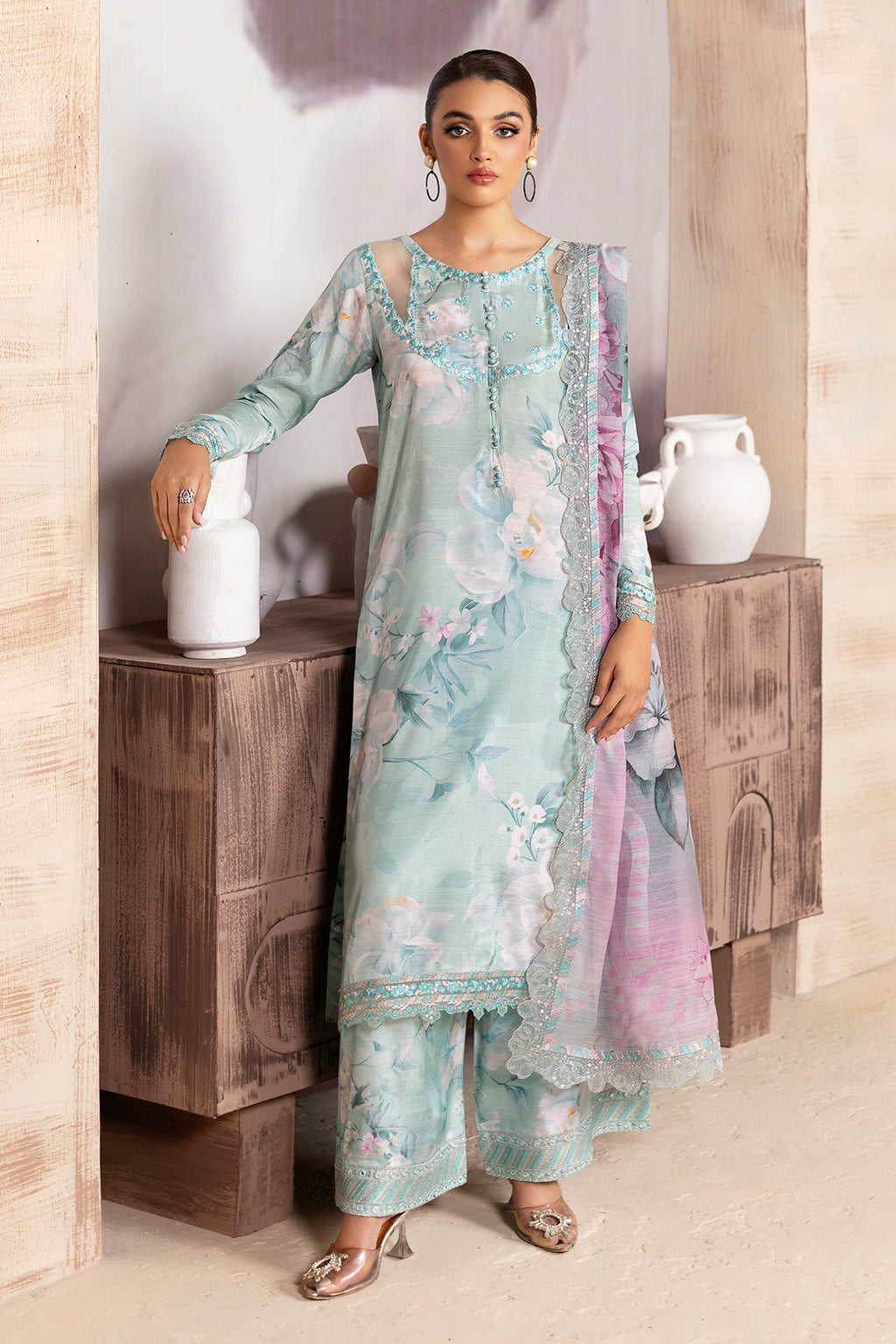 Ramsha | Riwaj Viscose | J-502 by Ramsha - Designer Dress - Type: Ladies Clothes - Available at Libayah - 100% Original