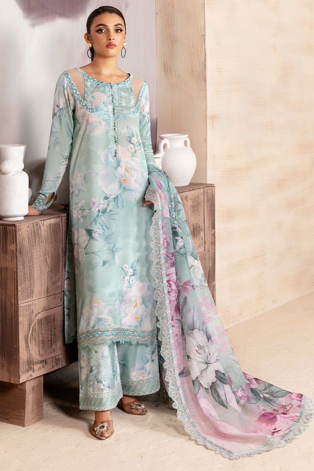Ramsha | Riwaj Viscose | J-502 by Ramsha - Designer Dress - Type: Ladies Clothes - Available at Libayah - 100% Original