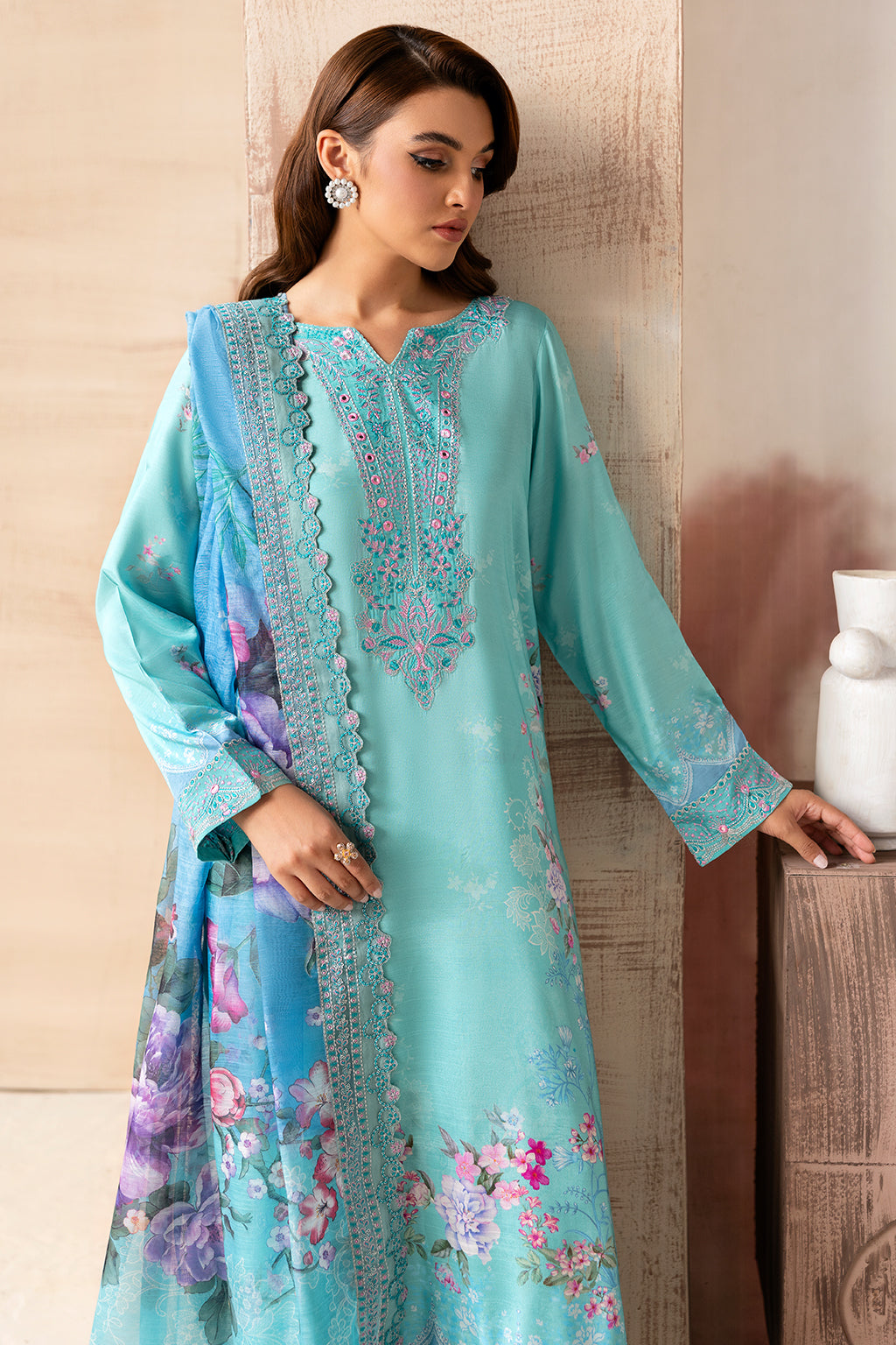 Ramsha | Riwaj Viscose | J-507 by Ramsha - Designer Dress - Type: Ladies Clothes - Available at Libayah - 100% Original