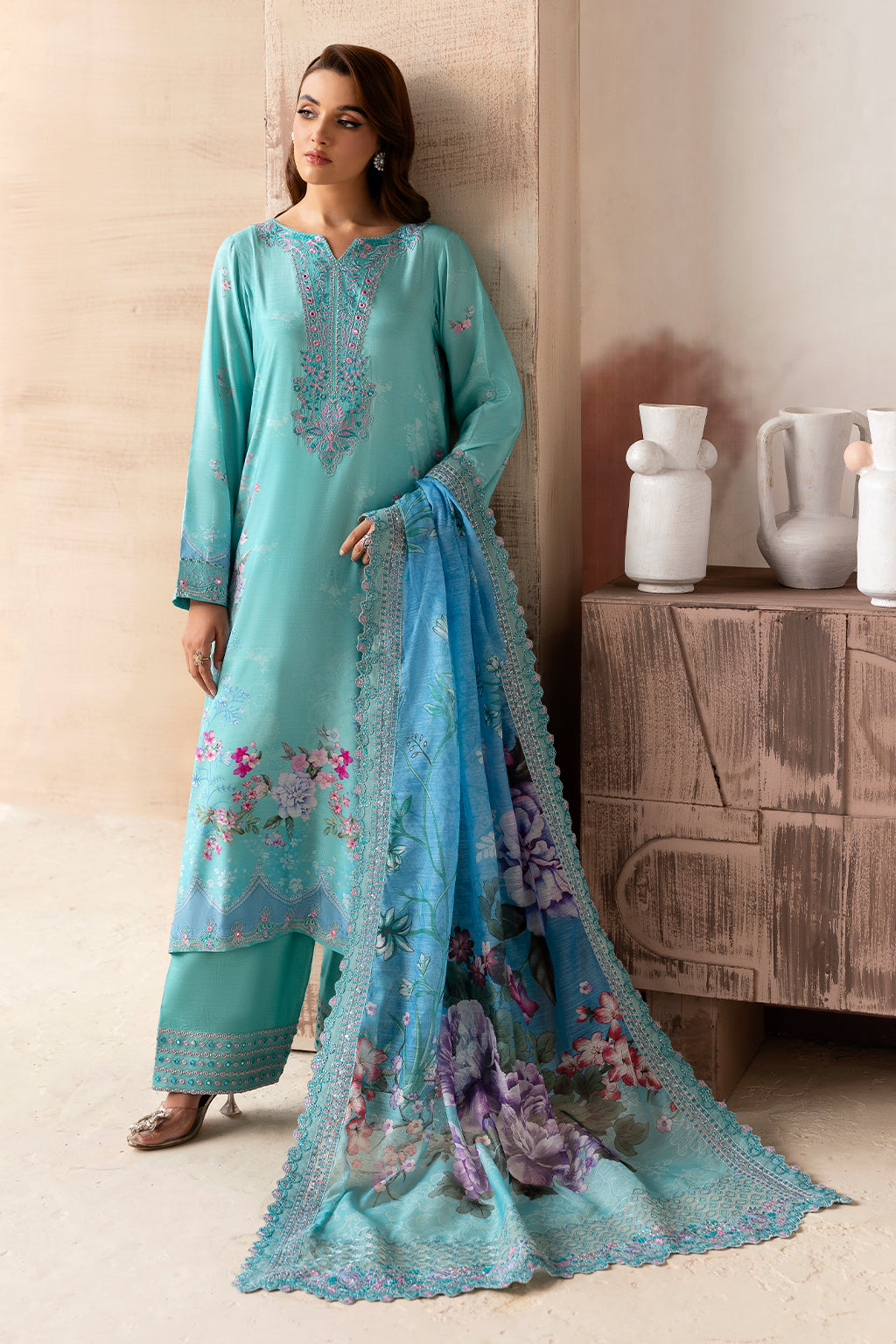 Ramsha | Riwaj Viscose | J-507 by Ramsha - Designer Dress - Type: Ladies Clothes - Available at Libayah - 100% Original