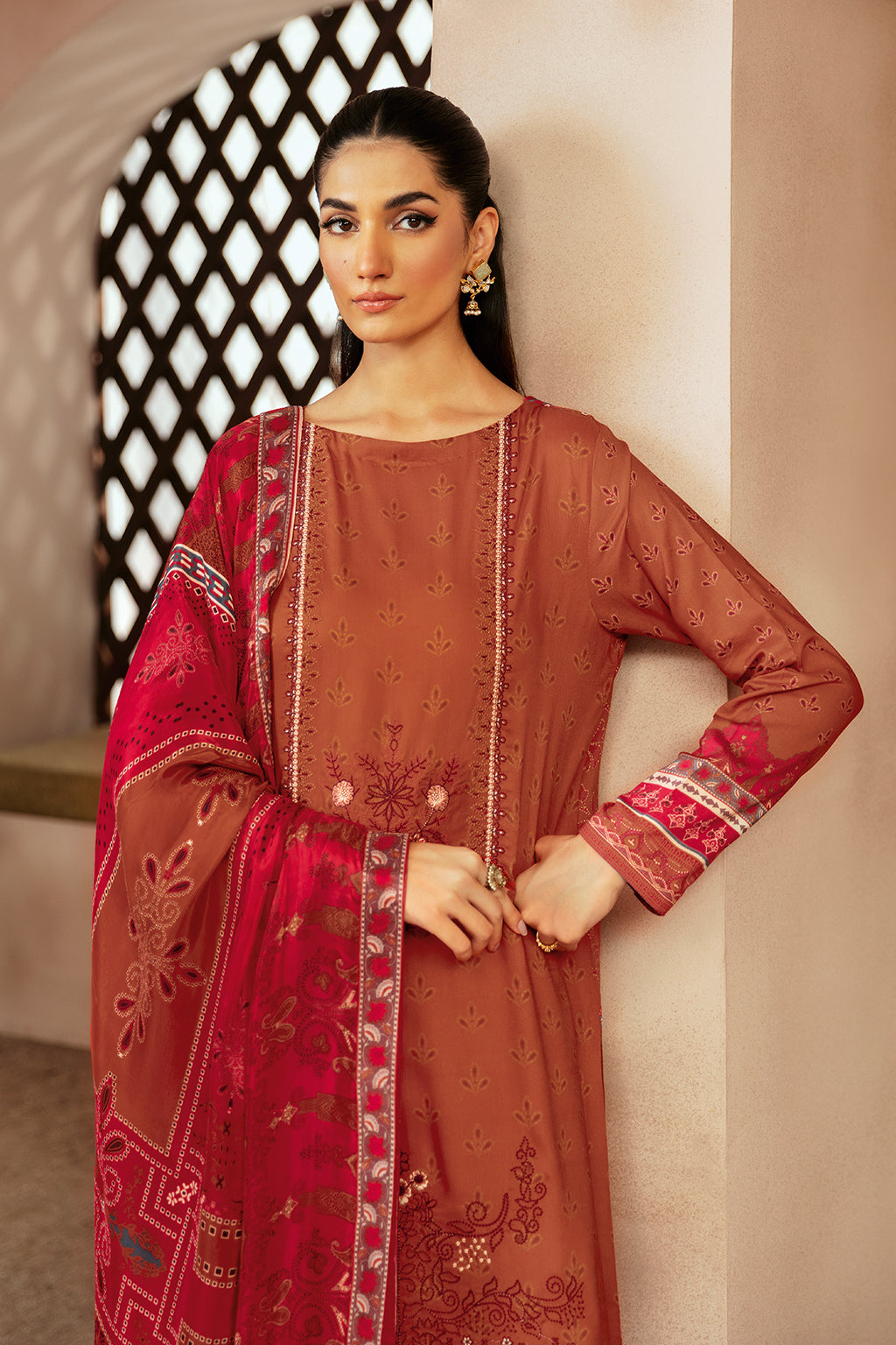 Ramsha | Riwaj Winter Collection | J-310 by Ramsha - Designer Dress - Type: Casual - Available at Libayah - 100% Original