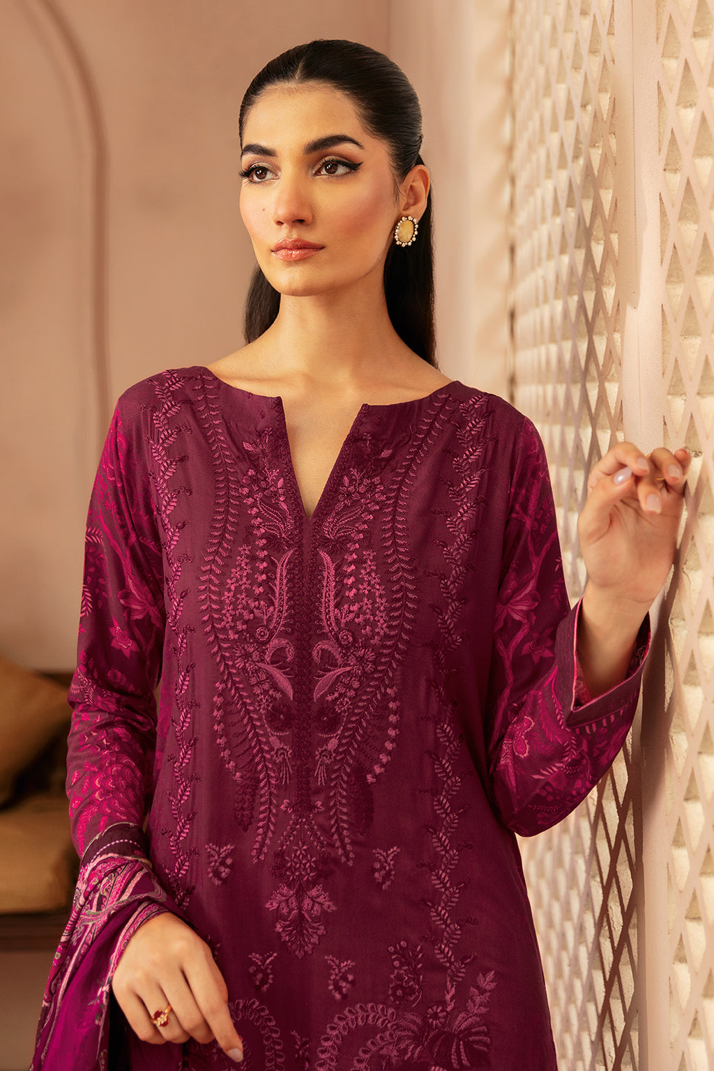Ramsha | Riwaj Winter Collection | J-306 by Ramsha - Designer Dress - Type: Casual - Available at Libayah - 100% Original