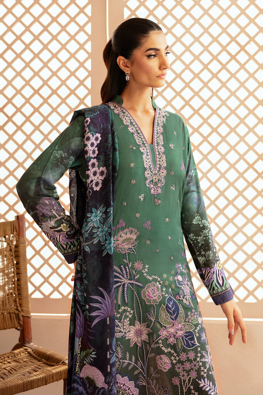 Ramsha | Riwaj Winter Collection | J-307 by Ramsha - Designer Dress - Type: Casual - Available at Libayah - 100% Original