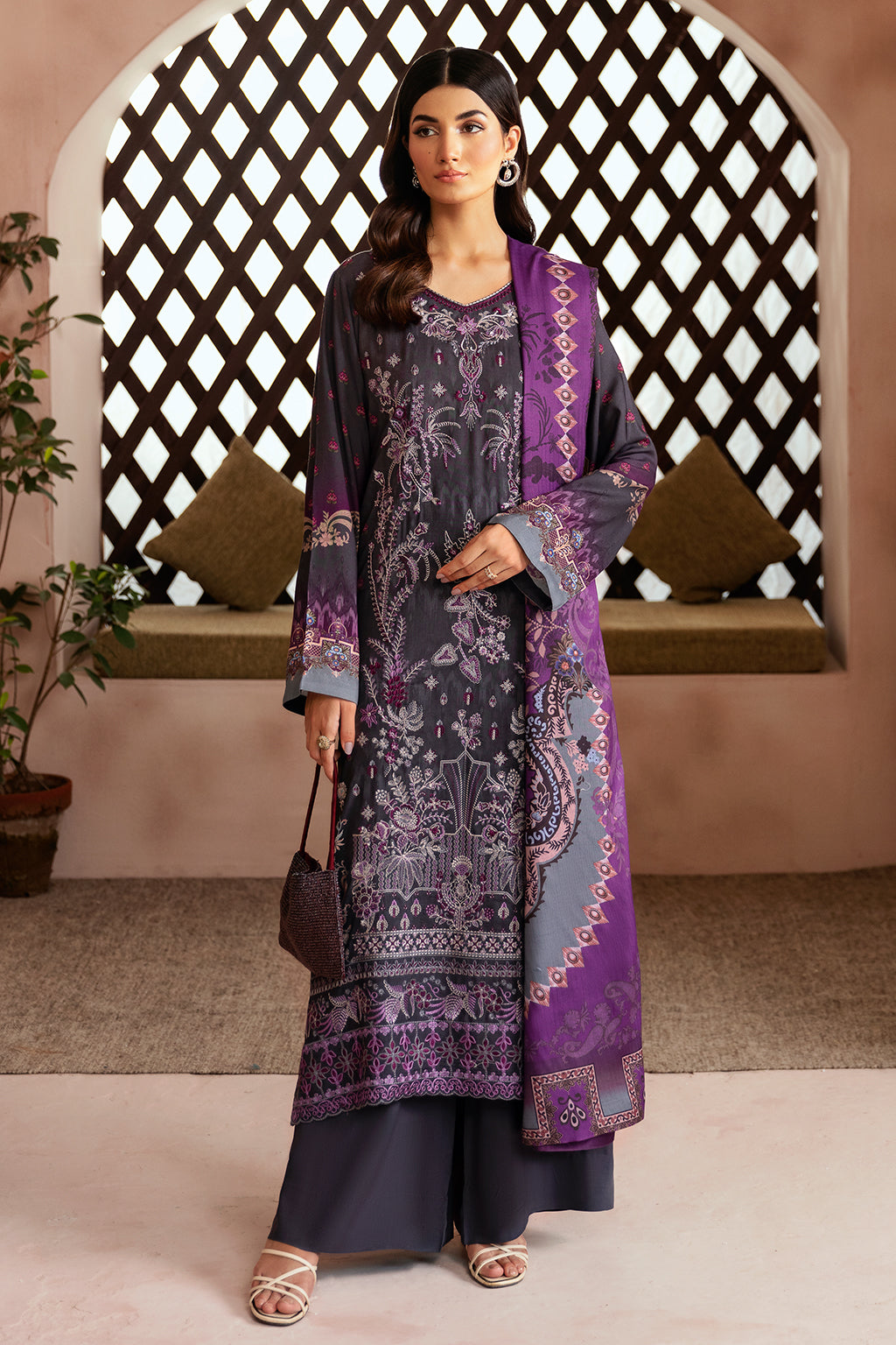 Ramsha | Riwaj Winter Collection | J-303 by Ramsha - Designer Dress - Type: Casual - Available at Libayah - 100% Original