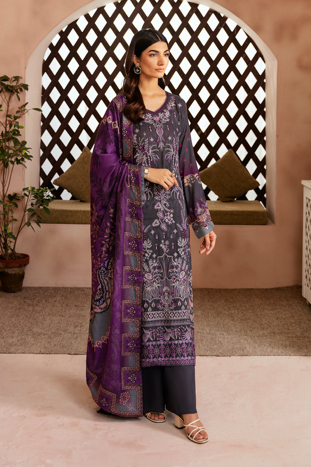 Ramsha | Riwaj Winter Collection | J-303 by Ramsha - Designer Dress - Type: Casual - Available at Libayah - 100% Original