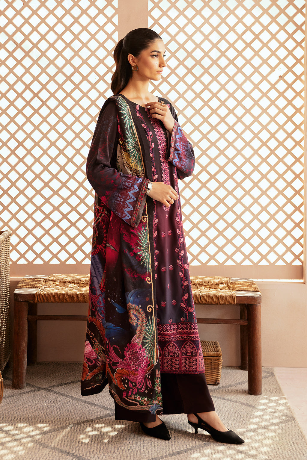 Ramsha | Riwaj Winter Collection | J-305 by Ramsha - Designer Dress - Type: Casual - Available at Libayah - 100% Original