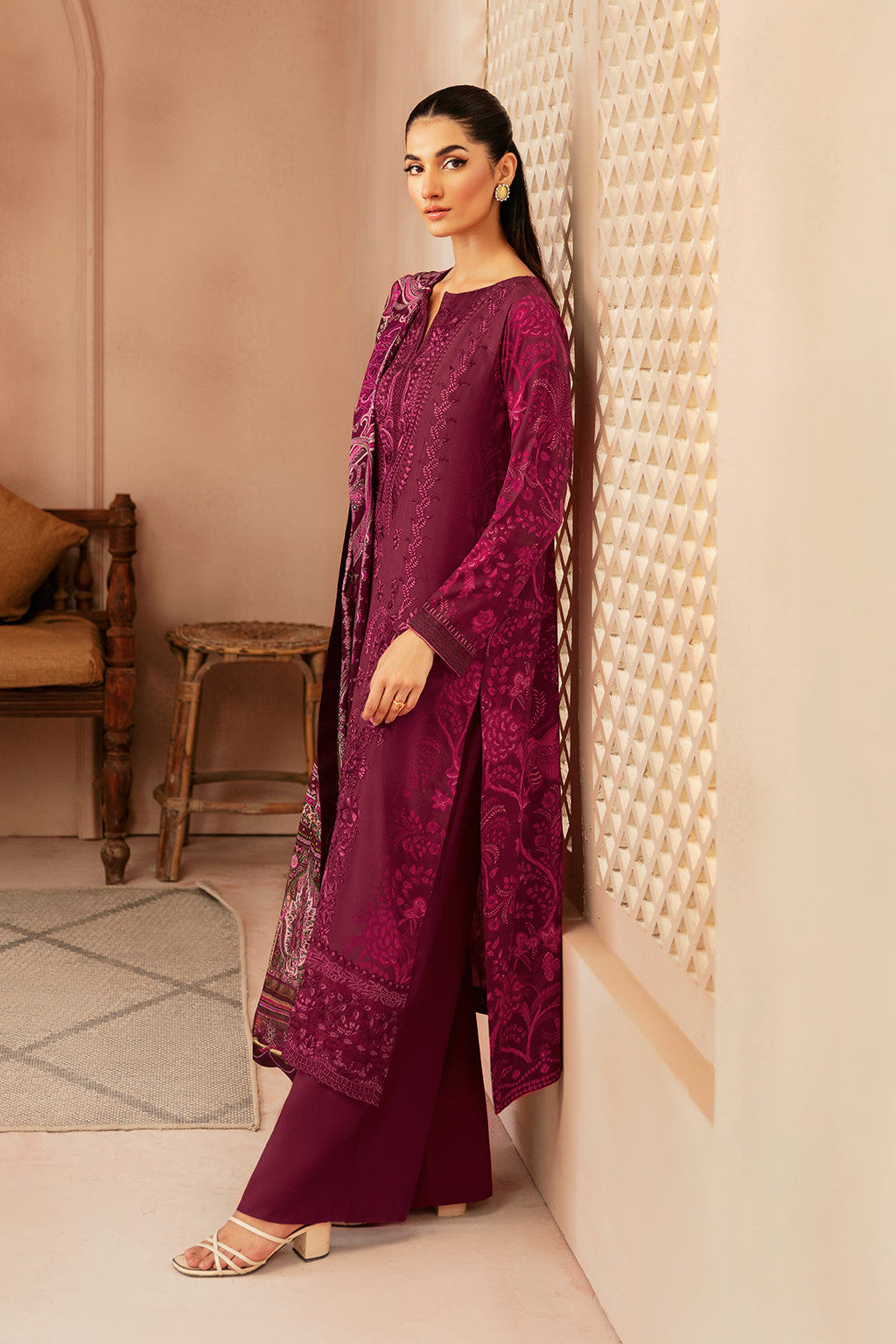 Ramsha | Riwaj Winter Collection | J-306 by Ramsha - Designer Dress - Type: Casual - Available at Libayah - 100% Original