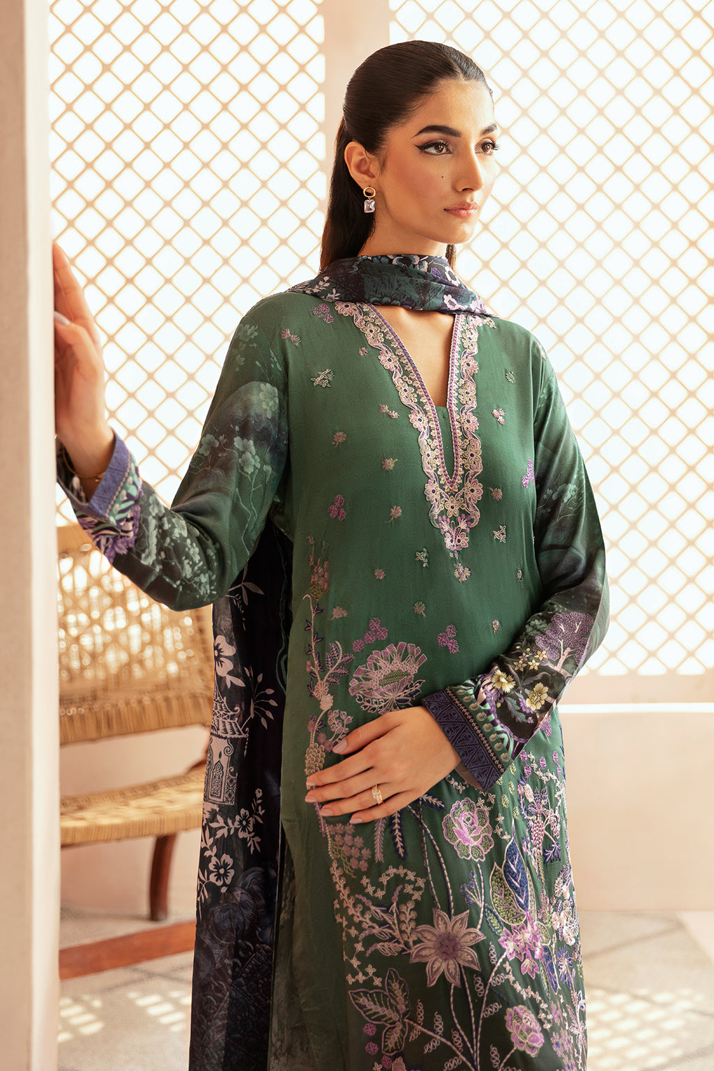 Ramsha | Riwaj Winter Collection | J-307 by Ramsha - Designer Dress - Type: Casual - Available at Libayah - 100% Original