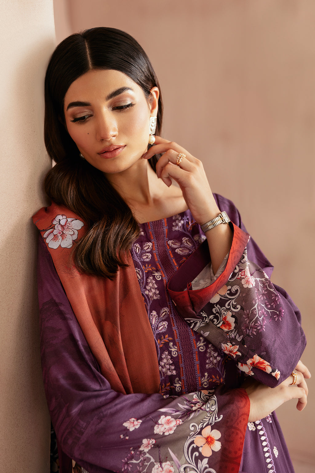 Ramsha | Riwaj Winter Collection | J-309 by Ramsha - Designer Dress - Type: Casual - Available at Libayah - 100% Original