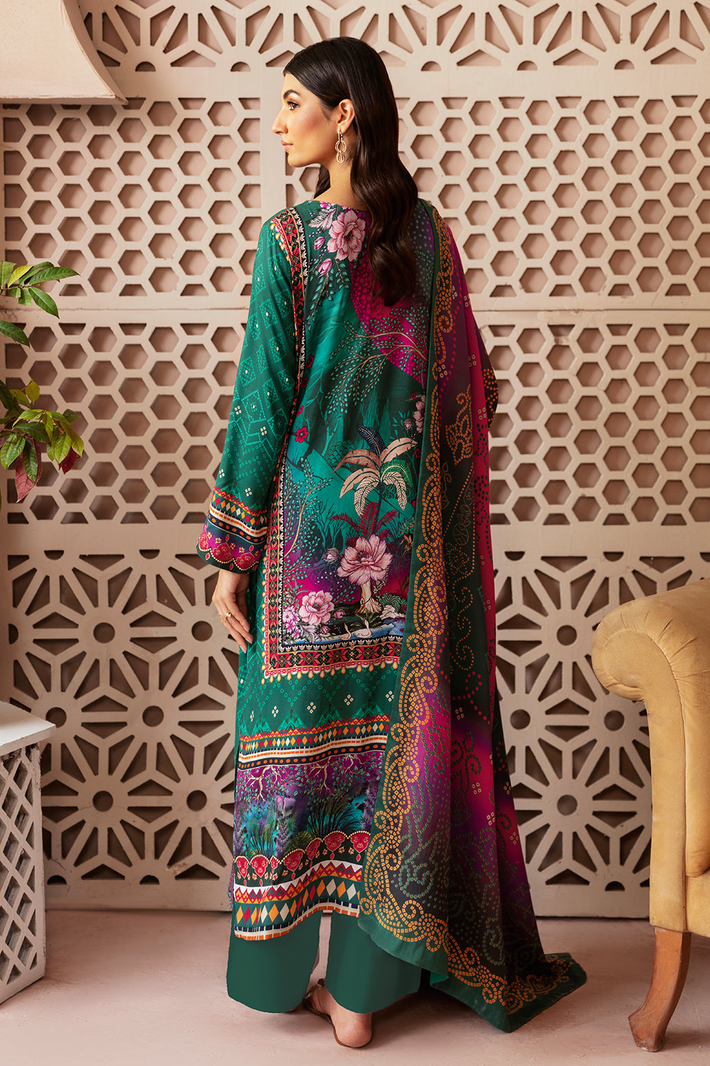 Ramsha | Riwaj Winter Collection | J-301 by Ramsha - Designer Dress - Type: Casual - Available at Libayah - 100% Original