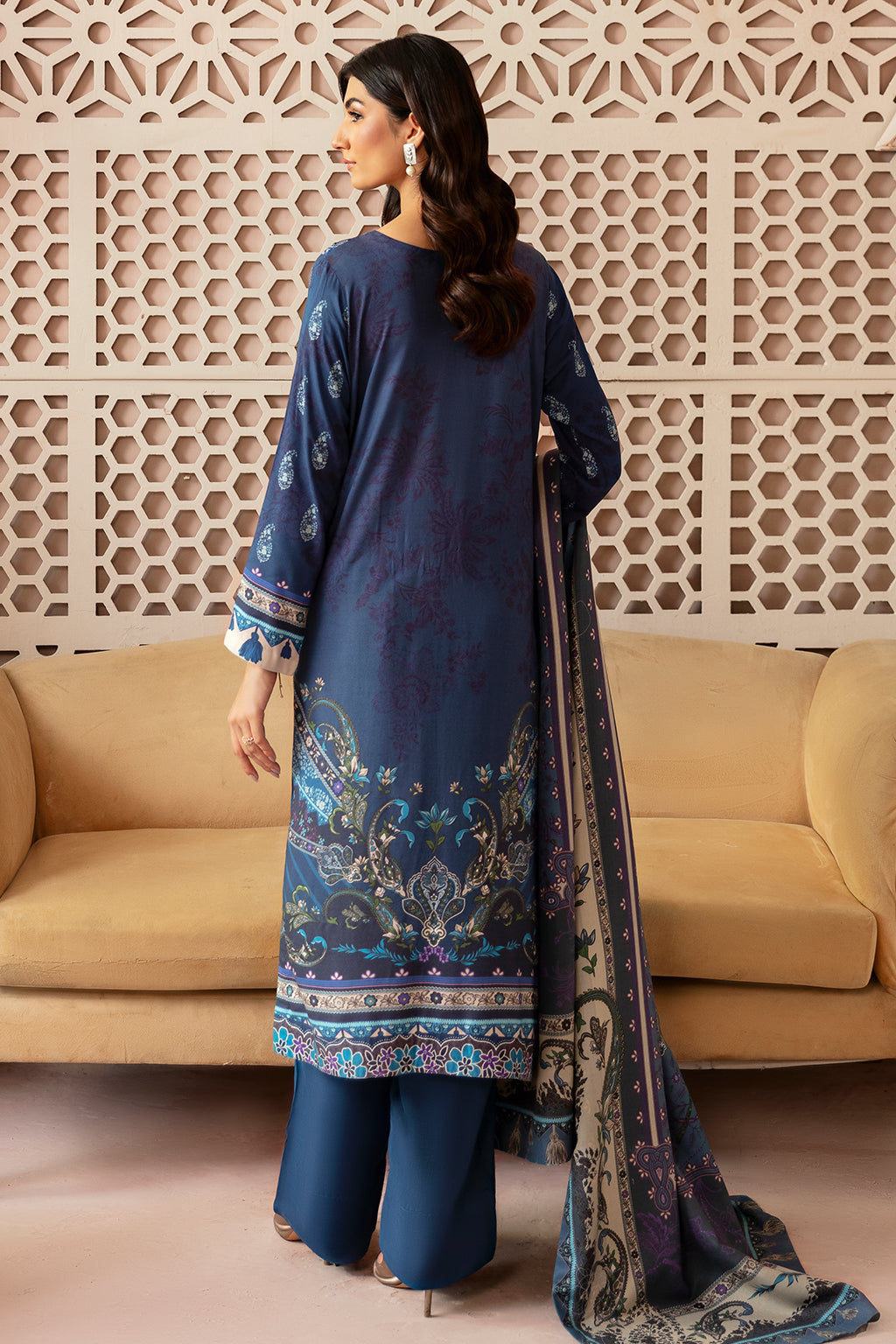 Ramsha | Riwaj Winter Collection | J-302 by Ramsha - Designer Dress - Type: Casual - Available at Libayah - 100% Original