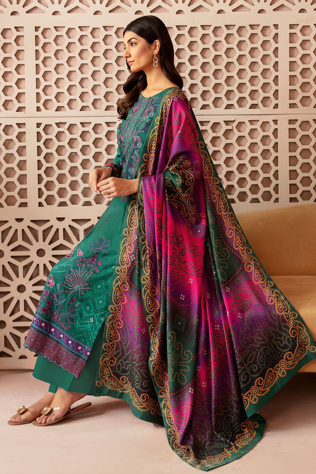 Ramsha | Riwaj Winter Collection | J-301 by Ramsha - Designer Dress - Type: Casual - Available at Libayah - 100% Original