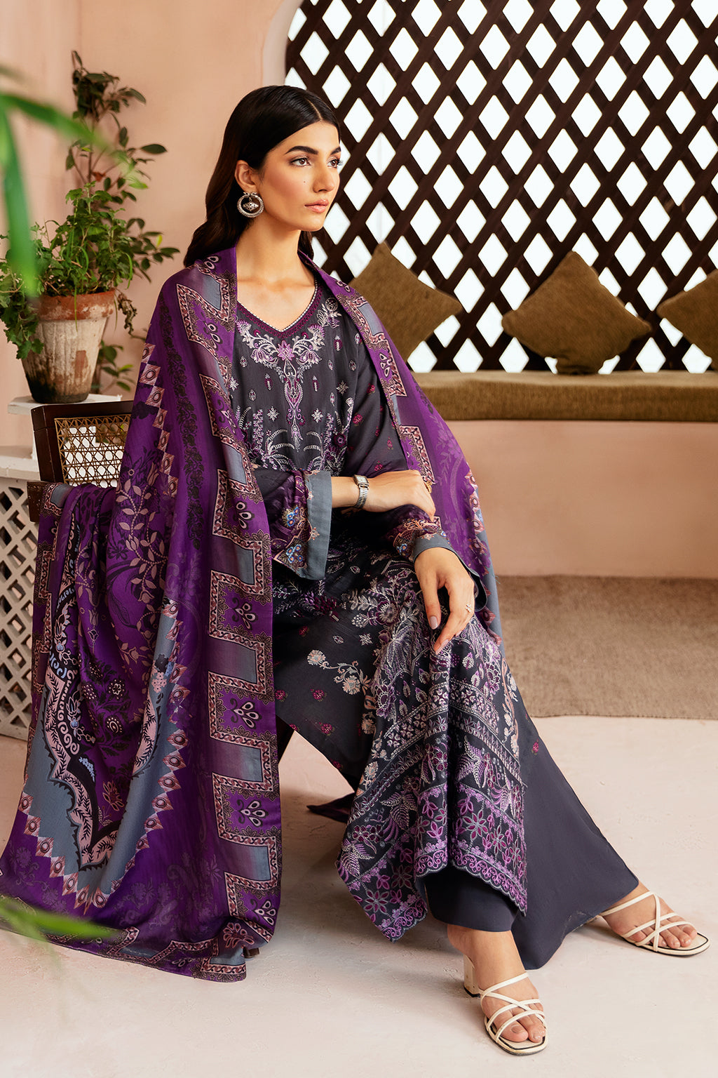 Ramsha | Riwaj Winter Collection | J-303 by Ramsha - Designer Dress - Type: Casual - Available at Libayah - 100% Original
