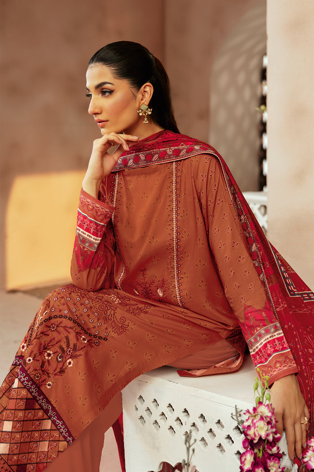 Ramsha | Riwaj Winter Collection | J-310 by Ramsha - Designer Dress - Type: Casual - Available at Libayah - 100% Original